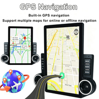 Autoradio Android 14 de 11,5 pouces avec écran tactile, GPS, CarPlay et Android Auto, style universel, montage sur tableau de bord, Wi-Fi et USB intégrés