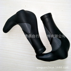 Poignées de guidon One Piece Horn 22,2 mm antidérapantes en caoutchouc souple, accessoires pour VTT - Product Image 3