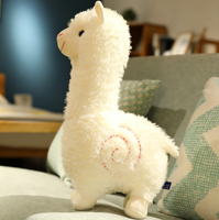Nouvelle Tendance : Peluches Douces en Alpaga, Compagnons de Sommeil, Oreillers pour Enfants, Adorables Cadeaux d'Anniversaire pour les Enfants