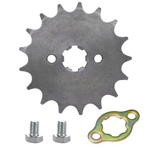 Pignon avant 428 17T 17mm pour VTT et <span class=keywords><strong>Quad</strong></span> <span class=keywords><strong>50</strong></span>-160cc TaoTao Roketa Coolster Sunl Lifan Zongshen <span class=keywords><strong>Apollo</strong></span> – Vente directe usine - Product Image 1