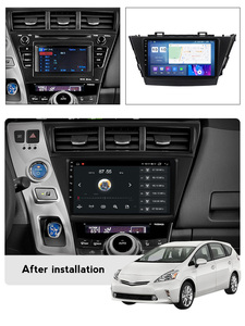 Mekede <span class=keywords><strong>Android</strong></span> 11 2 din coche estéreo de video del coche para <span class=keywords><strong>Toyota</strong></span> <span class=keywords><strong>Prius</strong></span> <span class=keywords><strong>Plus</strong></span> V Alpha 2012-2017 IPS DSP RDS radio del coche de GPS de navegación - Product Image 2