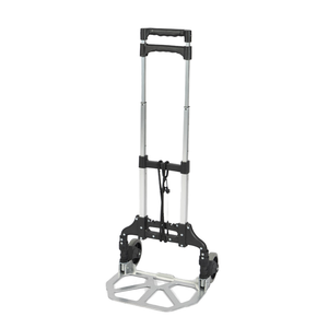 Carretilla de Mano de Aluminio con Dos Ruedas, Plataforma Plegable con Capacidad de 70 kg para Compras y Subir Escaleras - Product Image 1