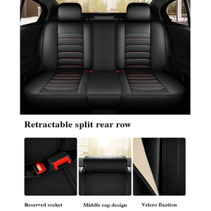 Funda de cuero para asiento de coche personalizada universal al por mayor funda de asiento de coche - Product Image 5