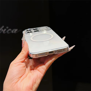 Custodie Magnetiche Trasparenti Semplici per Ricarica Wireless per <span class=keywords><strong>Xiaomi</strong></span> Mi 17 15 Pro Max Ultra e Redmi Turbo <span class=keywords><strong>5</strong></span> 4 K90 Max - Product Image 6