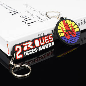 พวงกุญแจพีวีซีแบบกำหนดเองฟรีพวงกุญแจส่งเสริมการขายสินค้าพร้อมโลโก้การ์ตูนพวงกุญแจยางแบบกำหนดเองพวงกุญแจโลโก้2D - Product Image 4