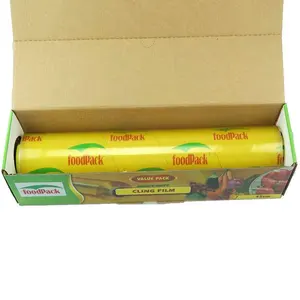 China Factory Food Grade Cling Film Transparent Pvc Stretch Film