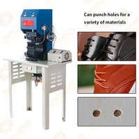 Machine automatique de perforation de trous pour chaussures, poinçonneuse de cuir supérieur, machine de rivetage