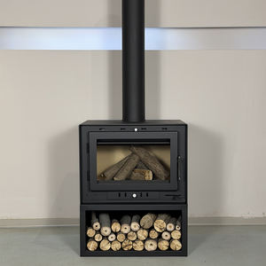 Nouvelle conception de foyer à bois véritable, foyer en acier au carbone, poêles à bois pour usage intérieur - Product Image 3