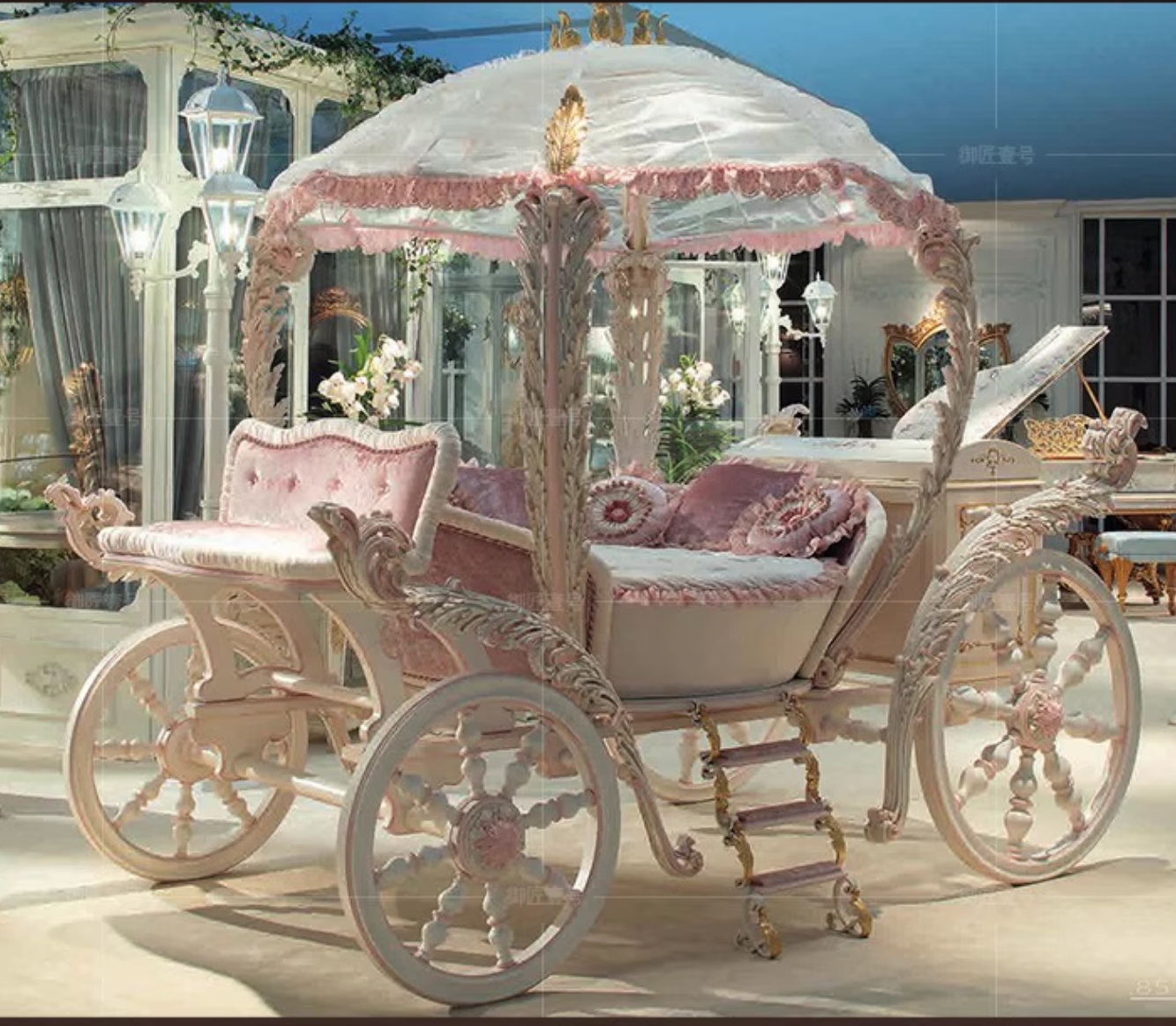 Letto principessa a carrozza