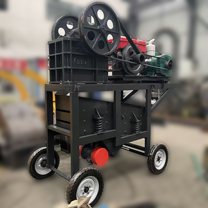 <span class=keywords><strong>Frantoio</strong></span> <span class=keywords><strong>a</strong></span> Mascelle Mobile Compatto con Motore Diesel per Frantumazione Inferiore e Vaglio Vibrante, <span class=keywords><strong>Frantoio</strong></span> per Pietre Calde Africane - Product Image 4