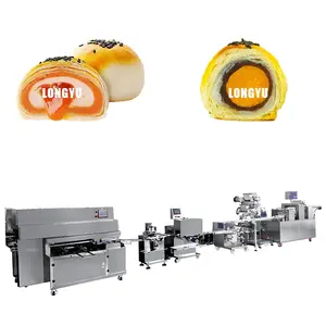 Công Suất Cao Tự Động Công Nghiệp Lòng Đỏ Trứng Puff Dough Máy Bánh Ngọt Puff Pastry Making Machine On Sale