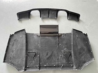 Convient pour BMW Série 3 E90 E92 E93 M3VRS, lèvre arrière en fibre de carbone de haute qualité, diffuseur arrière, pièce de rechange