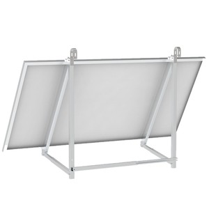 Kit de sistema de soporte de montaje PV de panel solar triangular de Balcón de aluminio ajustable de fábrica para montaje en pared - Product Image 1