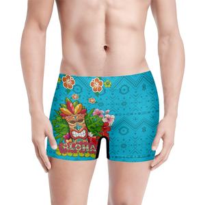 Venta al por mayor Hawaii bandera Rey Kamehameha boxeadores ropa interior para hombres, chico con comodidad bolsa fresco No montar-escritos del boxeador de los hombres - Product Image 4