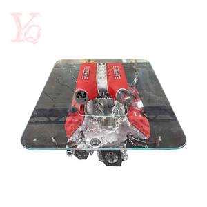 <span class=keywords><strong>Table</strong></span> <span class=keywords><strong>basse</strong></span> de <span class=keywords><strong>bloc</strong></span> <span class=keywords><strong>moteur</strong></span> d'occasion originale de Ferrari Engine Tea <span class=keywords><strong>Table</strong></span> de ferrari 430 458 california - Product Image 1