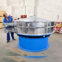 Machine de tamis à vibrateur rotatif en acier inoxydable, graines de sésame, farine de blé, sucre et café pour l'industrie alimentaire