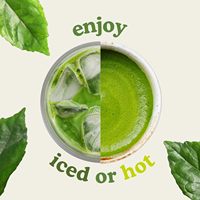 Zeremonieller Matcha Grüntee Pulver USDA Glutenfrei Vegan, 100% Rein Ungesüßt Ohne Zusatzstoffe