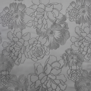 ABAYA Mujer Ultra Cómodo 100% Poliéster Satinado Tela Brillo Negro Jacquard Brocado Transpirable para Prendas Niñas (PK) - Product Image 1