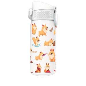 Botella de Agua Infantil de Acero Inoxidable Aislada de 12 Oz con Tapa para Beber - A Prueba de Fugas y Sudor con Tapa Antipolvo - Product Image 2