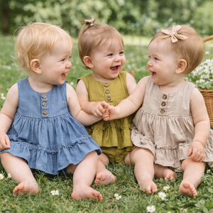 Conjuntos de Ropa Casual para Bebés Recién Nacidos, de Algodón y Lino, 2 Piezas, Trajes de Verano sin Mangas, Ropa para Niñas de 3 a 24 Meses - Product Image 6