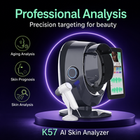 Analyseur de peau portable FBL, analyseur d'hydratation de la peau, analyseur de peau du visage K57, matériau ABS, garantie 1 an, utilisation à domicile