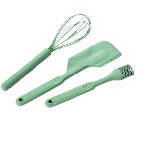 Juego de espátulas de silicona de 15 piezas, utensilios de cocina resistentes al calor con cucharones, cucharas ranuradas y cepillos para cocinar - Product Image 4