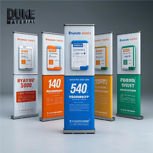 Xách tay nhôm cuộn lên biểu ngữ hiển thị có thể thu vào biểu ngữ đứng cuộn lên biểu ngữ đứng - Product Image 3