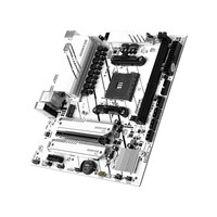 JGINYUE Original nuevo AMD B550 GAMING DDR4 AM4 Ryzen R3 R5 4000 5000 MATX para ordenador de escritorio Uso de placa base blanca para juegos