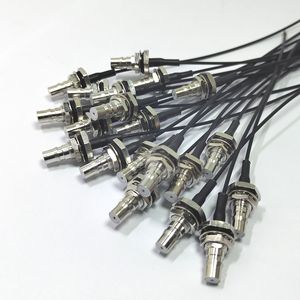 Nhà máy qma nữ Jack vách ngăn để U.FL/ufl/mhf U.FL 1.37mm <span class=keywords><strong>Pigtail</strong></span> 150mm <span class=keywords><strong>Pigtail</strong></span> Jumper Cáp lắp ráp trong kho RoHS - Product Image 4