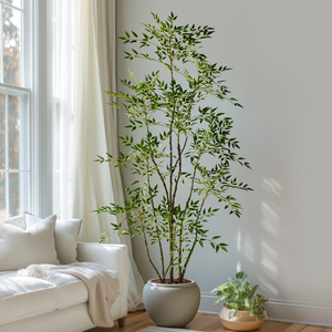 All'ingrosso di plastica Monstera palma <span class=keywords><strong>verde</strong></span> per interni/esterni <span class=keywords><strong>verde</strong></span> durevole per la <span class=keywords><strong>casa</strong></span> di nozze fiori artificiali medi - Product Image 4