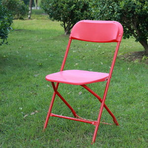 بيع بالجملة حديث مطعم عشاء مأدبة فندق الشاطئ الأبيض حفل الزفاف في الهواء الطلق الراتنج للطي كرسي من البلاستيك لهذا الحدث - Product Image 6