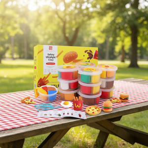 Argile douce Super légère de haute qualité pour bricolage jouet éducatif fait main pour enfants personnalisé 24 couleurs mousse écologique - Product Image 1