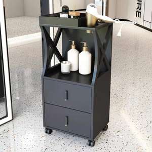 2025 moderne bois coiffeur Spa chariot Salon de beauté stockage outils chariot pour salon salle de bain chambre-salon de coiffure meubles - Product Image 1