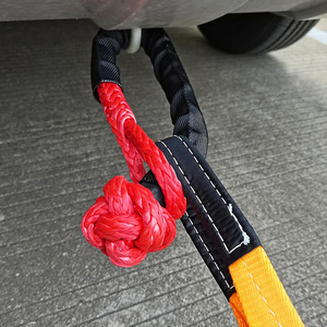 Outils d'urgence Manille souple synthétique UHMWPE 38000lb pour le <span class=keywords><strong>remorquage</strong></span> de récupération hors route 4X4 - Product Image 6