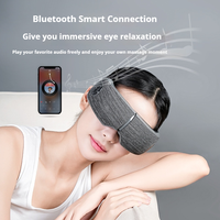 Professionelle Neue Schlafmaske Intelligente Beheizte Elektronische Pflege Elektrischer Heißluft-Druck-Augenmassager Mit Vibration