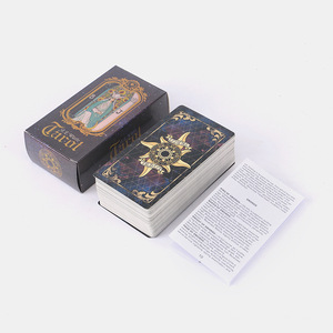 Fabrika sıcak satış özel baskı oyun kartları holografik eğlence eğlence A.E <span class=keywords><strong>Tarot</strong></span> mısır kartları bekleyin - Product Image 4
