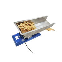 Alimentateur à plateau vibrant en acier inoxydable série Zhonghao GZV2 pour l'alimentation des fours à verre, contrôleur PLC numérique, capacité de 0,5 t/h