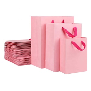 Sacs en papier kraft personnalisés avec logo de marque, recyclables, avec poignée en corde de coton, impression offset - <span class=keywords><strong>Prix</strong></span> compétitifs (échantillon disponible pendant 7 jours) - Product Image 1