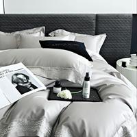Ensemble de literie de luxe personnalisé pour toutes les saisons pour armoire de physiothérapie - 100% coton, couvre-lit moelleux et confortable, ensemble de quatre pièces