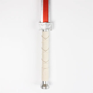 <span class=keywords><strong>Espada</strong></span> de Madera Han <span class=keywords><strong>Jian</strong></span> Recta Retro de 104 cm con Funda de Textura Blanca Agrietada para Prácticas de Artes Marciales - Product Image 3