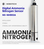 Sensor de Amoníaco y Nitrógeno de Alta Precisión NOBO NS-NH802, Monitoreo en Línea de Amoníaco y Nitrógeno para Acuicultura, Rs485