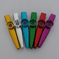 Metal Kazoo Baby Kids Mini Classic Percussion Musical Instruments Toy Kazoos Professional Aluminum Kazoo for Kids and Adult