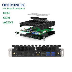 وحدة كمبيوتر OPS جديدة عالية الأداء من YUHUA مع معالج إنتل الجيل 11 و12 رباعي النواة وذاكرة DDR4 سعة 32 جيجابايت وقرص صلب SSD+HDD - Product Image 3