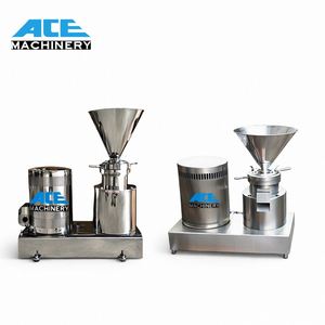 Machine à haute efficacité en acier inoxydable pour la fabrication de tahini et de beurre de cacahuètes, moulin colloïdal pour noix, soja, maïs et farine - Product Image 2