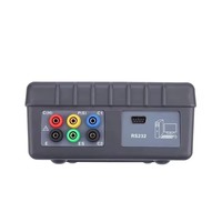 Dual Clamp Ground Resistance Tester High Accuracy Instrument Substation Tower Lightning-protection Ground for Work 1 Year IP67