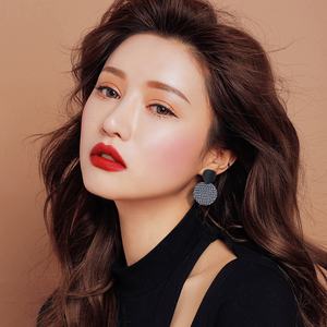 Carte personalizzate dell'orecchino che imballano gli <span class=keywords><strong>orecchini</strong></span> circolari geometrici dell'<span class=keywords><strong>argilla</strong></span> del polimero di dichiarazione dell'argento sterlina dell'annata 925 di contrasto di colore - Product Image 3