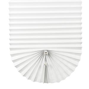 현대적인 심플 디자인의 빌트인 수직형 임시 주름창 블라인드, 화이트 암막, 자외선 차단, 친환경 종이 소재 - Product Image 1