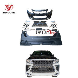 กันชนหน้าหลัง PP ดัดแปลงอัตโนมัติสำหรับ Toyota Fortuner ชุดอัปเกรดรถสำหรับ Toyota Fortuner 2012 <span class=keywords><strong>2013</strong></span> 2014 2015 - Product Image 2