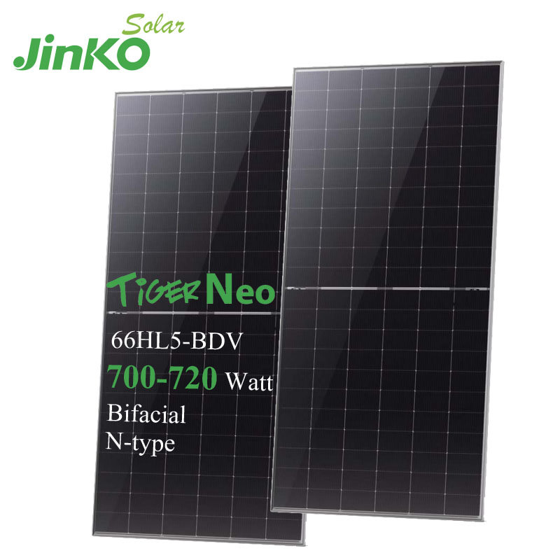 Jinko Tiger Neo 66HL5-BDV 700-720 Watt Bifacial Module