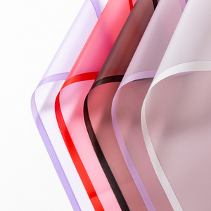 Bán Buôn Không Thấm Nước Sương Mù Mặt Ma Thuật Cạnh Giấy Tùy Chỉnh Hàn Quốc Hoa Gói Giấy Quà Tặng Bó Hoa Gói Giấy - Product Image 2